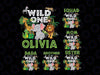 Personalized Name Wild One Birthday Boy, Wild One Family Matching Png, Wild One Safari Birthday Png, Birthday Safari Jungle Animal