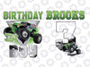 Personalized Name Age Monster Truck Birthday Png, Birthday Boy Monster Truck Png, This Is How I Roll Birthday Truck Png, Digital Download