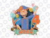 Personalized Name For Birthday Blippi Png, Family Of Birthday Blippi Boy Png, Blippi Custom Name Png, Instant Download