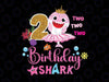 Shark Birthday Png, 2 Years Old 2nd Png, Shark Two Two Png, Birthday Girl Png, Shark Kids Png, Second Birthday, Digital Download