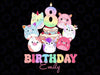 Personalized Squishmallow Birthday Png, Squishmallow 8 Years Old Png, Custom Squishmallow Birthday Cake Png, Digital Download