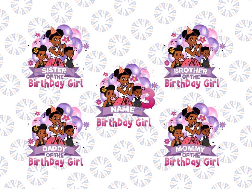 Personalized Gracie Birthday Girl Png, Personalized Birthday Girl Png, Custom Gracie Themed Birthday Png, Digital Download