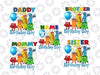 Personalized Numberblocks Friends Png, Custom Master Builder Birthday Png, Birthday Boy Brick Png, Blocks Number Inspired Birthday