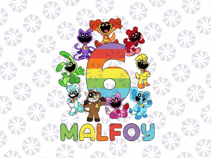 Personalized Name Poppy Playtime Png, Smiling Critters Catnap birthday Png, Custom Poppy Playtime birthday Png, Catnap birthday Png, Instant Download