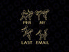 Per My Last Email Svg, Per My Last Email Boxing Meme Svg, Digital Download