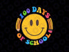 100 Days of School Smile Face Pencil Svg, 100th Day Of School Svg Png Digital Download