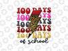 100 Days of School Png, Happy 100 Days of School Faux Sequin Sparkly Png, Digital Download