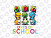 PNG ONLY 100 Days of School Dinosaur Cute Png, Happy 100th Day of School Teacher Student Png, Digital Download