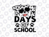 PNG ONLY 100 Days Of School Dalmatian Dog Png, 100th Day Of School Png, Digital Download