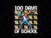 PNG ONLY Kids Boy 100 Days Of School Png, Happy 100th Day Student Calculater stick Png, Digital Download