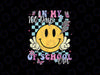 PNG ONLY In My 100 Days Of School Era Png, Retro Groovy 100th Day Teacher Png, Digital Download