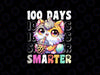 PNG ONLY 100 Days Smarter Kawaii Cat Png, 100th Day of School Png, Digital Download