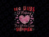 PNG ONLY Funny 100 Days of Making Whole Class Shimmer Heart Disco Png, 100 Days Of School Png, Digital Download