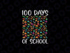 PNG ONLY Kids 100 Days Of School Dinosaur Png, Dinosaur Lover School Png, Digital Download
