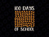 100 Days Of School Pizza Lover Png, 100th Days Of School Food Png, Digital Download