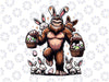 PNG ONLY Easter Big-foot With Bunny And Egg Basket Png, Easter Bigfoot Png, Easter Day Png, Digital Download