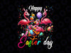 PNG ONLY Three Cute Bunny Flamingos Png, Easter Eggs Play Guitar Png, Easter Day Png, Digital Download