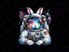 PNG ONLY Astronaute Outer Bunny Easter Day Png, Rabbit USA Funny Space Png, Easter Day Png, Digital Download