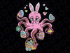 PNG ONLY Octopus Bunny Ears Easter Png, Easter Bunny Octopus Png, Easter Day Png, Digital Download