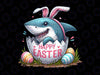 PNG ONLY Cute Shark Bunny Png, Easter Shark Egg Png, Easter Day Png, Digital Download