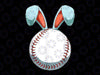 PNG ONLY Baseball Easter Bunny Ears Png, Easter Eggs Hunting Basket Png, Easter Day Png, Digital Download