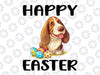 PNG ONLY Basset Hound Dog Breed Easter Png, cute Basset Hound Egg Png, Easter Day Png, Digital Download