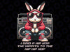 PNG ONLY Sunglass Bunny Hip Hop Hippity Easter Png, Hip Hop Easter With Radio Png, Easter Day Png, Digital Download