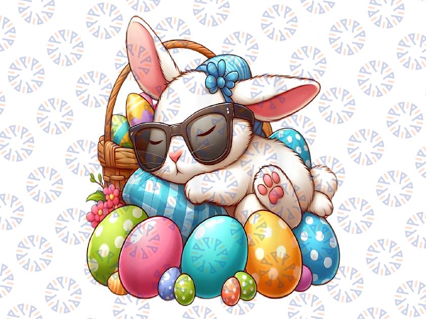 PNG ONLY Happy Easter Bunny Rabbit Face Png, Funny Easter Bunny Egg Png, Easter Day Png, Digital Download
