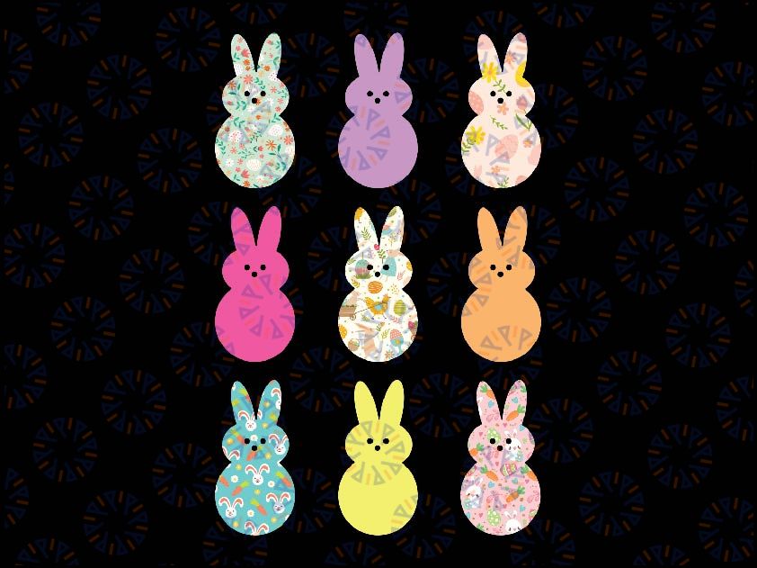 Easter Day Bunny Flower Rabbit Lover Png, Bunny With Flower Png, Easter Day Png, Digital Download