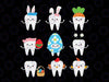 Easter Dentist Png, Funny Rabbit Bunny Tooth Dental Hygienist Png, Easter Day Png, Digital Download