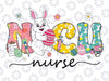 NICU Nurse Bunny Egg Png, NICU Nursing Easter Day Png, Easter Day Png, Digital Download
