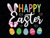 Happy Easter Rabbit Svg, Bunny Face Egg Easter Day Svg, Easter Day Png, Digital Download