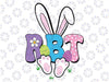Easter Bunny RBT Neurodiversity Behavior Therapy Svg, Bunny ABA Easter Svg, Easter Day Png, Digital Download