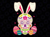 Bunny Sugar Skull Rabbit La Catrina Easter Day Of Dead Svg, Easter Day Png, Digital Download