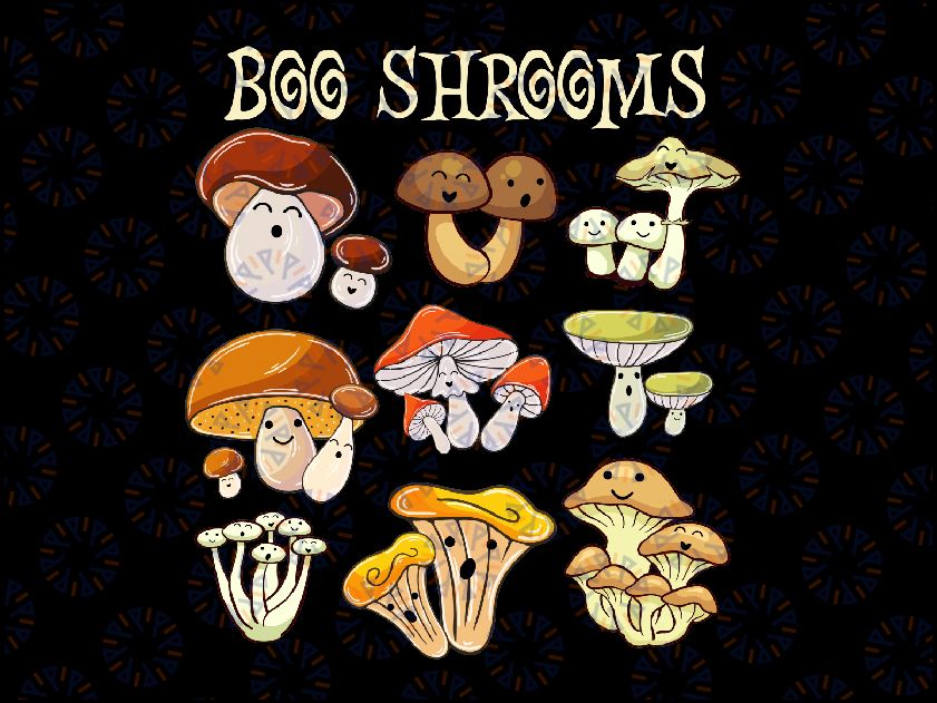 Mushroom Ghost Svg, Boo Shroom Halloween Svg, Cute Ghost Mushroom Svg, Boo Shroom Svg, Spooky Season Svg, Fall Autumn Apparel, Retro Halloween Party Svg