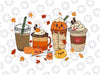 Fall Coffee Nurse Png, Fall Coffee Png, Coffee Lover, Gift For Nurse, Pumpkin Latte, Thankful Nurse Shirt, Nursing Gift Png