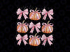 PNG ONLY Cute Pink Coquette Bow Png, Pumpkin Fall Autumn Halloween Png, Halloween Png, Digital Download