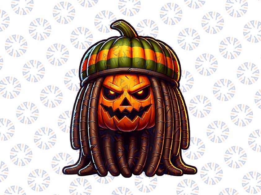 PNG ONLY Jamaican Pumpkin Halloween Png, Spooky Season Jamaica Png, Halloween Png, Digital Download