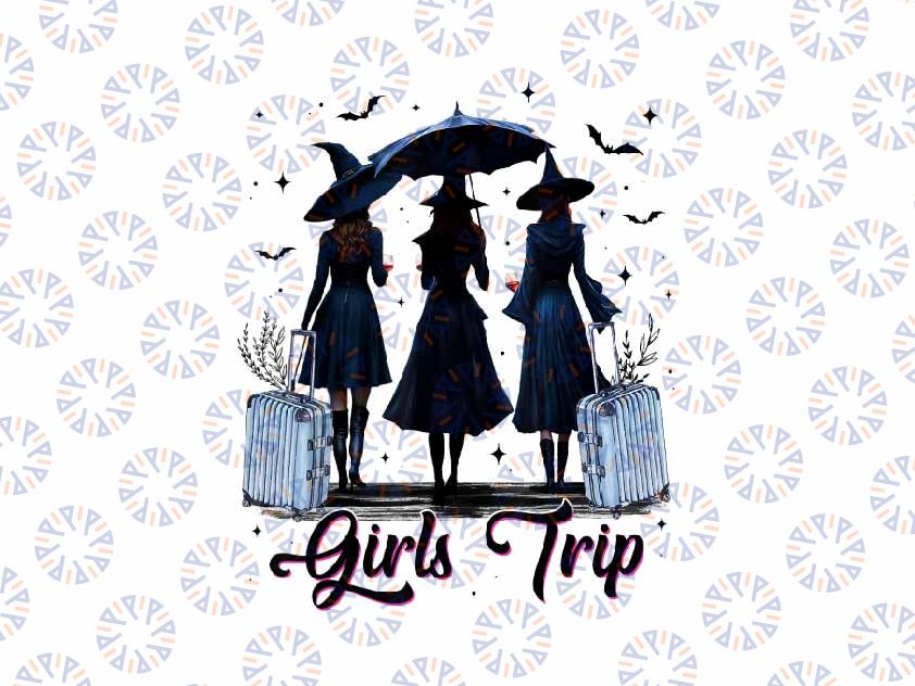 PNG ONLY Girls Trip Salem Time To Get Witch Halloween Png, Salem Massachusetts Png, Halloween Png, Digital Download