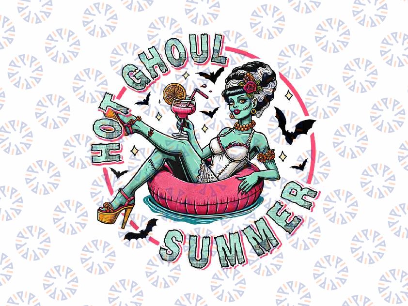 PNG ONLY Hot Ghoul Summer Png, Funny Beach Summer Haloween Png, Halloween Png, Digital Download