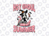 PNG ONLY Hot Ghoul Summer Png, Funny Beach Summer Vibes Png, Halloween Png, Digital Download