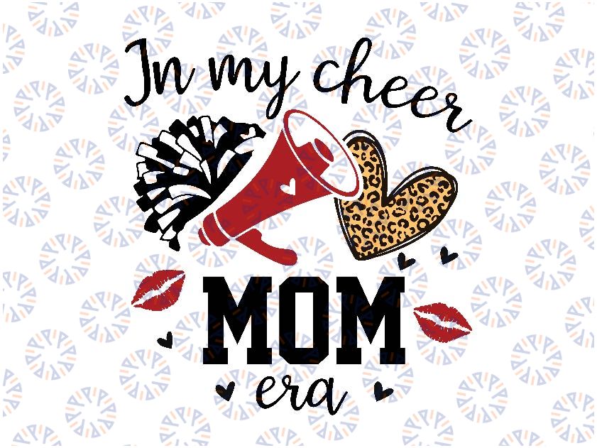 In My Cheer Mom Era Cheerleading Png, Football Mom Era Life Leopard Png, Happy Halloween Png, Digital Download