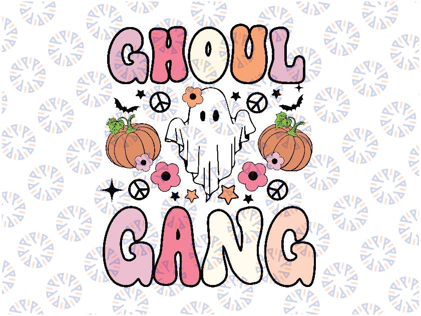 Ghoul Gang Groovy Svg, Hey Boo Pumpkin Boo Crew Svg, Funny Halloween, Happy Halloween Png, Digital Download