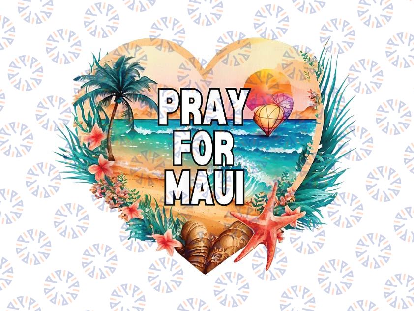 Pray for Maui Pray for Hawaii Png, Hawaii Donation, Lahaina Banyan Maui Png, Digital Download