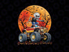 Skeleton Monster Truck Moon Png, Halloween Skeleton Png, Halloween Candy Png, Happy Halloween Png, Digital Download