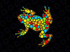 International Dot Day 2023 Frog Polka Dot Png, Frog Dot Fullcolor Png, Digital Download