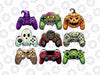 Halloween Skeleton Zombie Gaming Controllers Png, Halloween Skeleton Png, Zombie Gaming, Happy Halloween Png, Digital Download