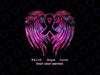 Breast Cancer Faith Hope Love Wings Png, Awareness Breast Cancer Wings Png, Pink Ribbon PNG, Digital Download