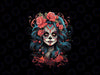 De Los Muertos La Catrina Day of the Dead Sugar Skull Women Png, Mexican Lady Png, Happy Halloween Png, Digital Download
