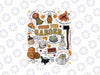 PNG ONLY - Over The Halloween Garden Wall Png, Pumpkin Fall Thanksgiving Png, Happy Halloween Png, Digital Download